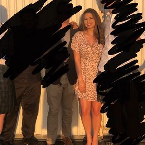 MINKPINK Floral mini dress